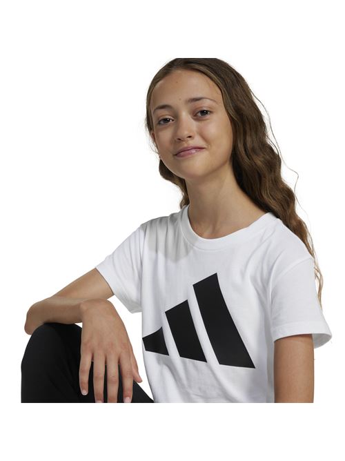 jg bl tee 160 ADIDAS | JC9627WHT BLK